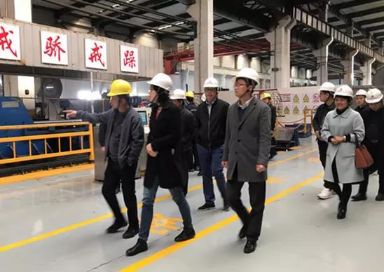郑州市中科院一行莅临郑州百亿游戏(中国区)官方网站入口参观调研